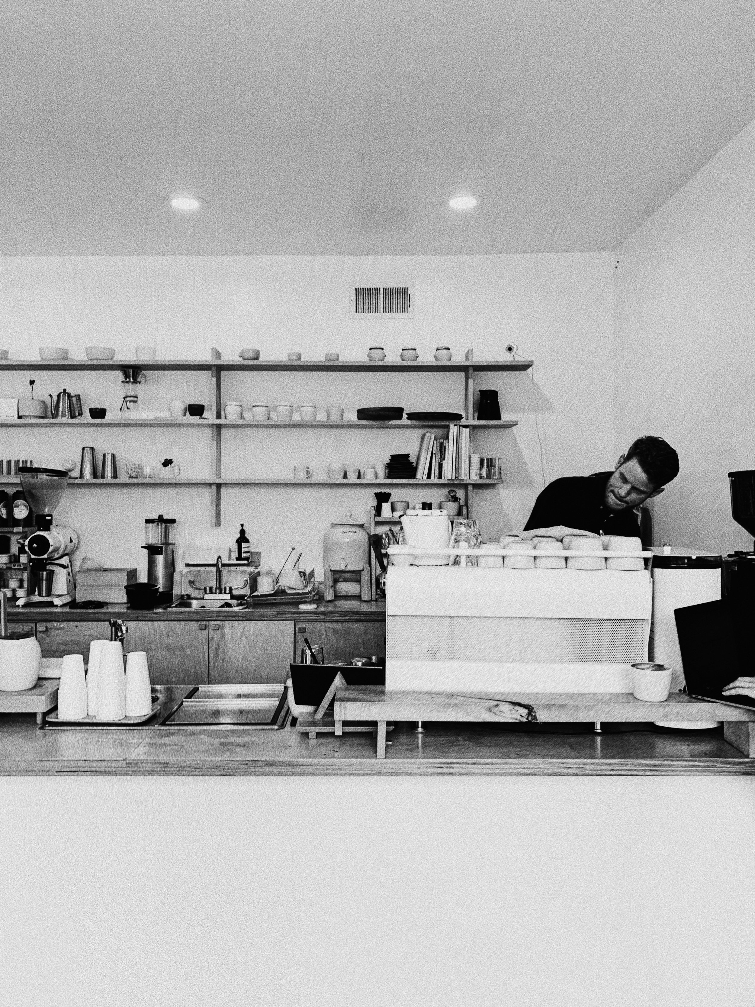 The interior at Maru